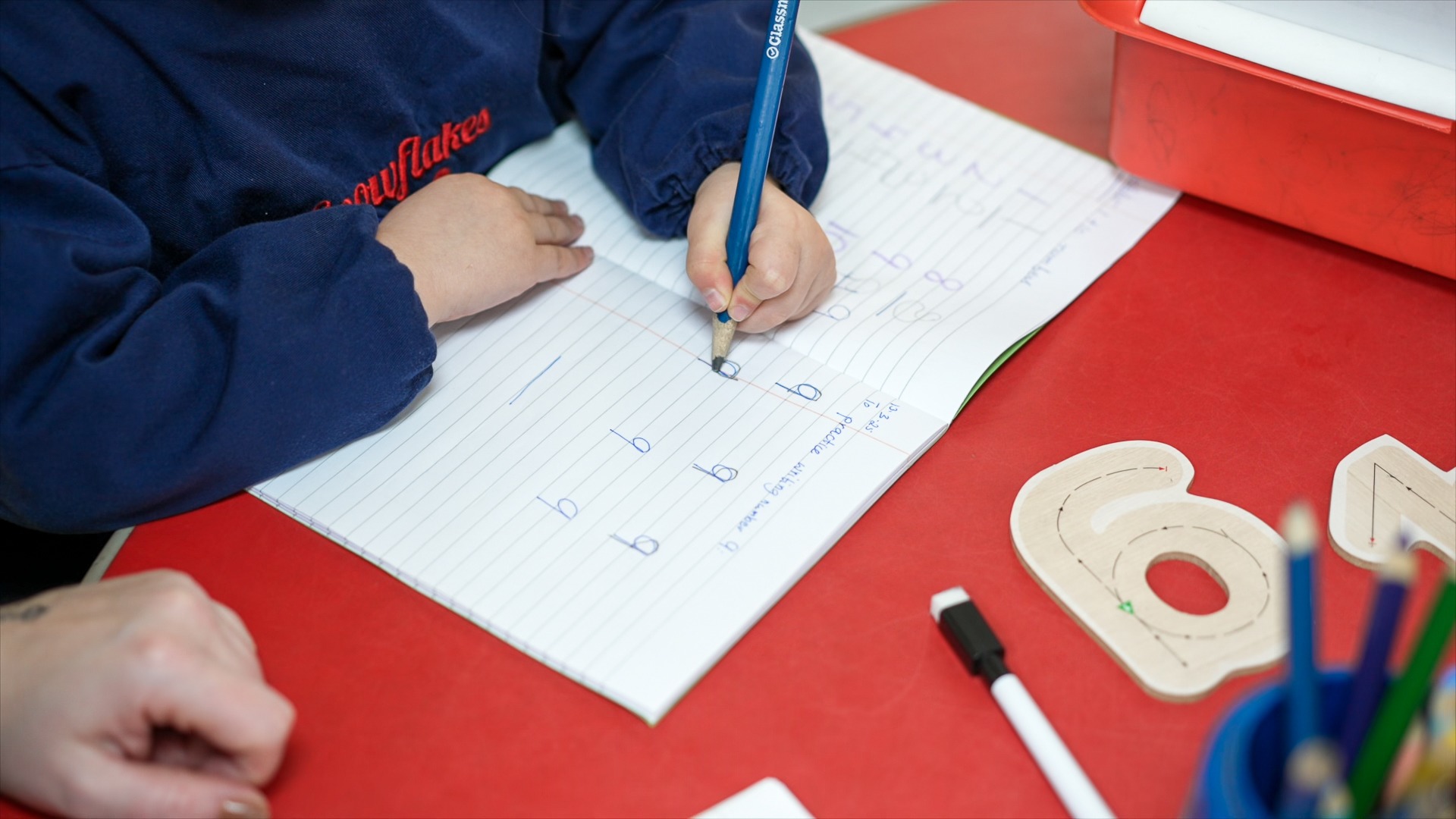 Reading and Writing skills before they start school