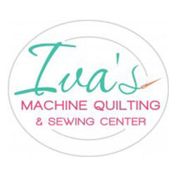 Iva's Machine Quilting & Sewing Center Logo