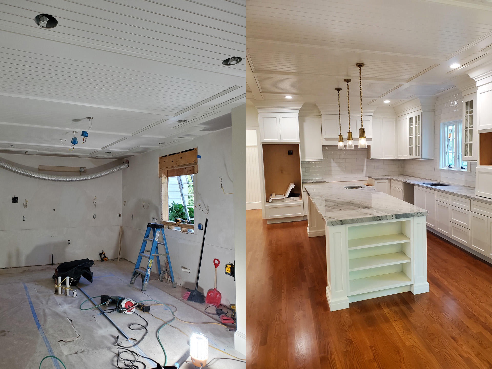 Post construction clean-up in Wellesley, MA