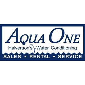 Aqua One by Halverson’s Water Conditioning Logo