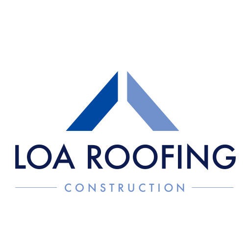 LOA Construction and Austin Roofing Logo