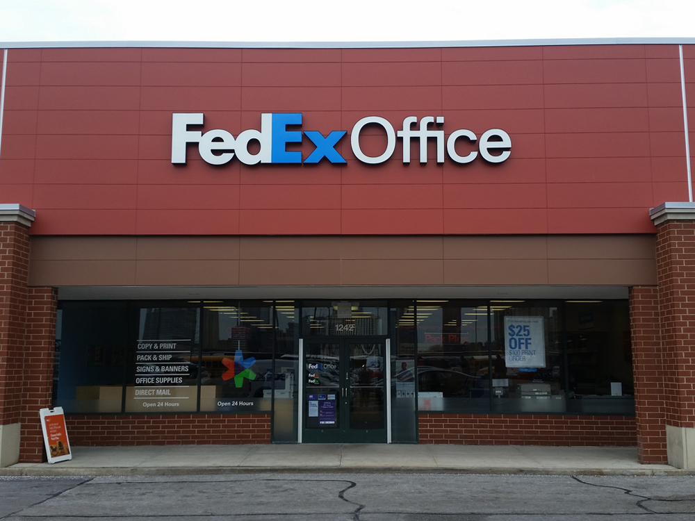 Exterior photo of FedEx Office location at 1242 S Canal St\t Print quickly and easily in the self-service area at the FedEx Office location 1242 S Canal St from email, USB, or the cloud\t FedEx Office Print & Go near 1242 S Canal St\t Shipping boxes and packing services available at FedEx Office 1242 S Canal St\t Get banners, signs, posters and prints at FedEx Office 1242 S Canal St\t Full service printing and packing at FedEx Office 1242 S Canal St\t Drop off FedEx packages near 1242 S Canal St\t FedEx shipping near 1242 S Canal St
