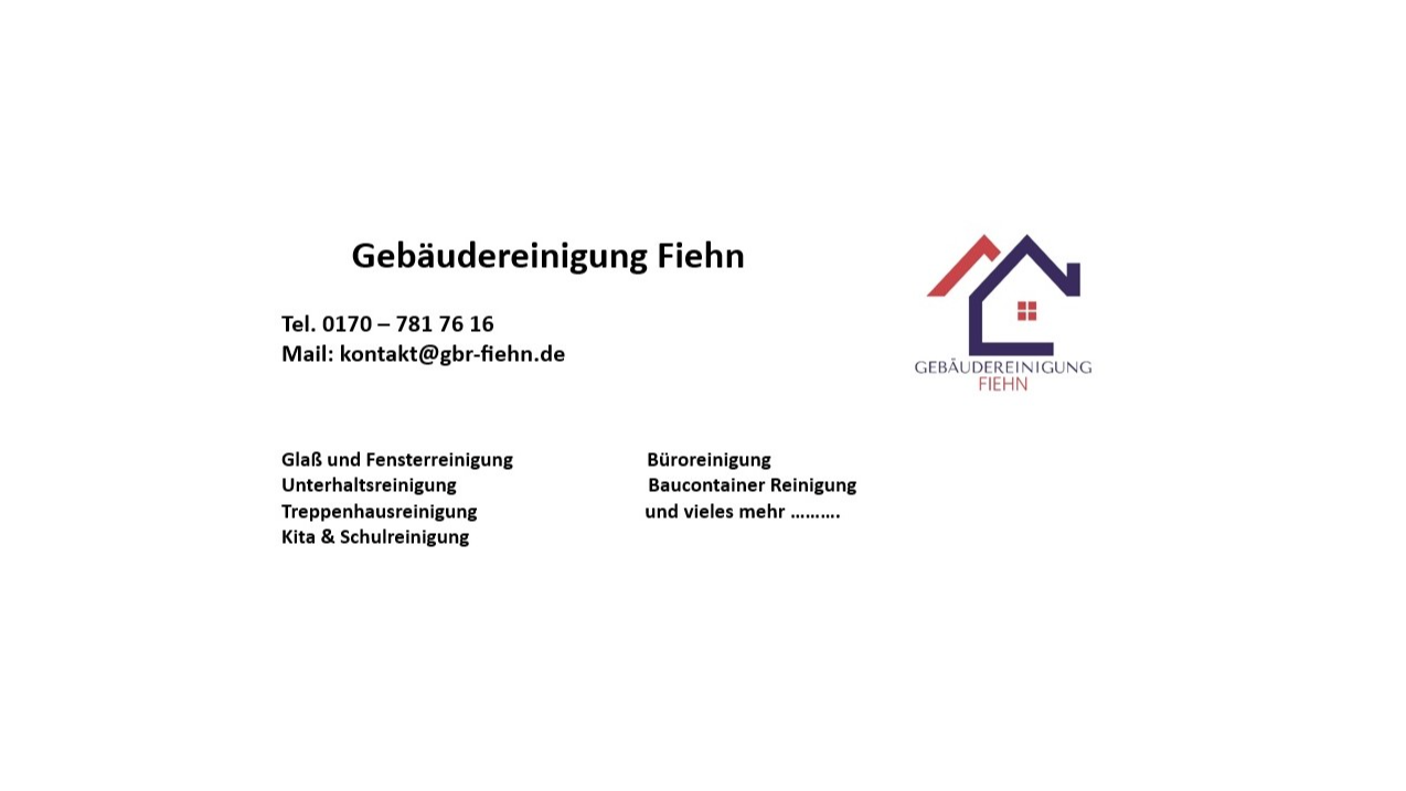 Gebäudereinigung Fiehn in Friesenheim