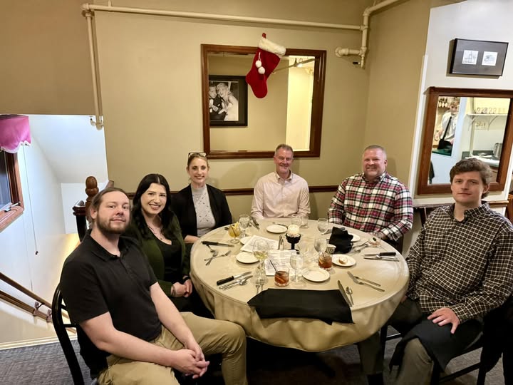 We had a great time celebrating our team for our work Christmas party! It was nice to spend time together outside of work and enjoy a delicious meal.