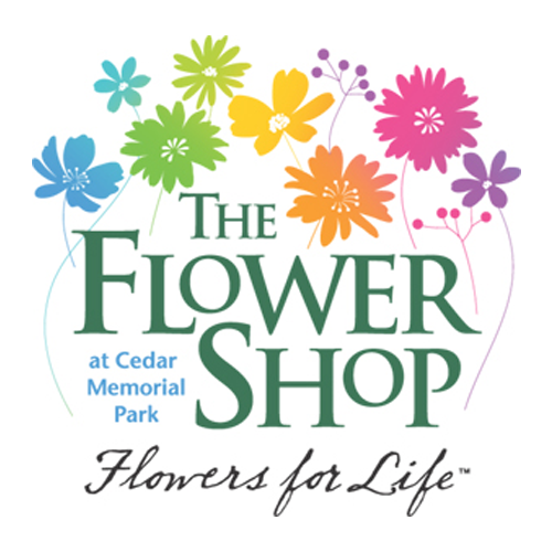 The Flower Shop At Cedar Memorial Park Logo