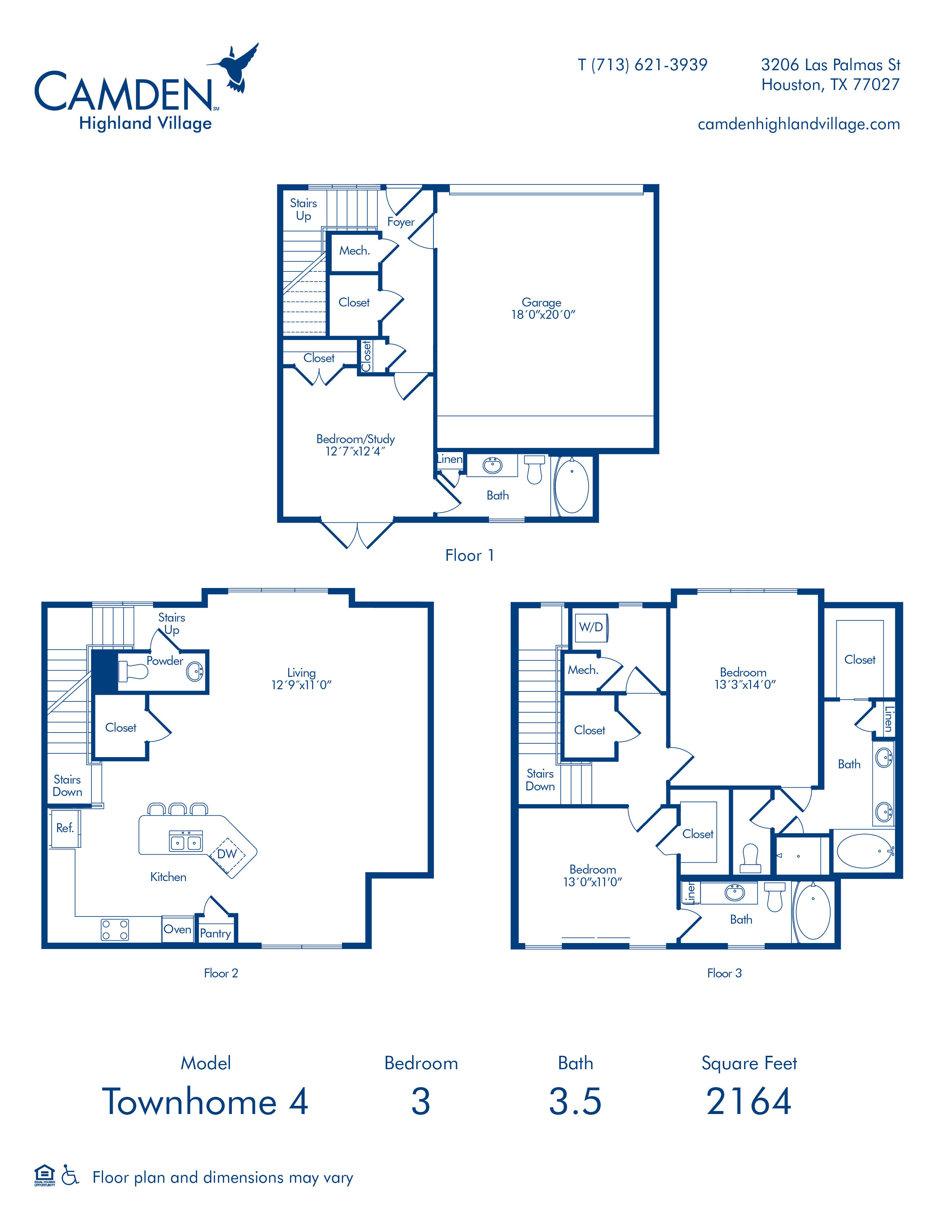 Camden Highland Village Apartments and Townhomes Photo