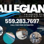 Allegiant pool tile cleaning and plastering Logo