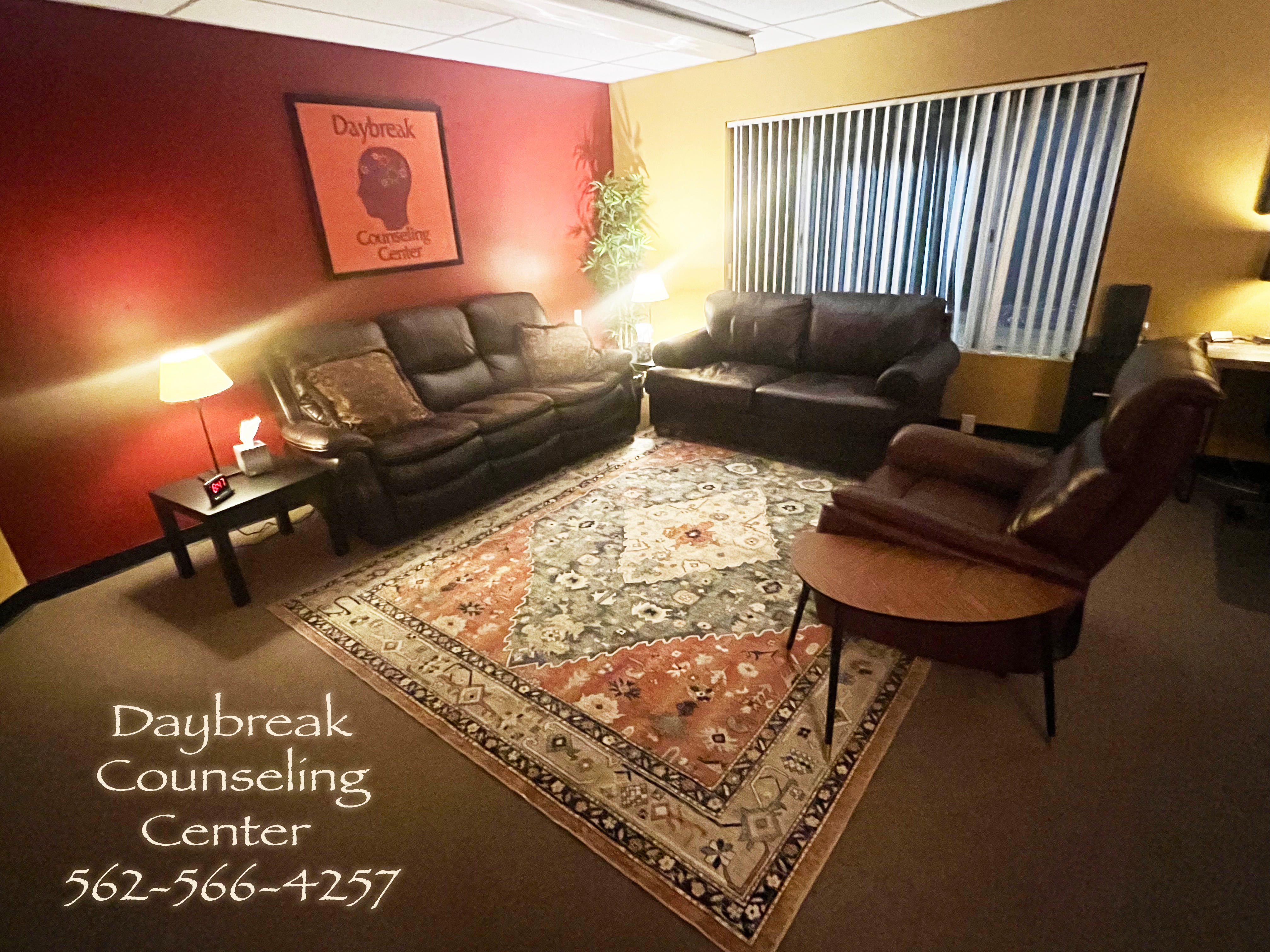 Daybreak Counseling Center 
Suite #203
