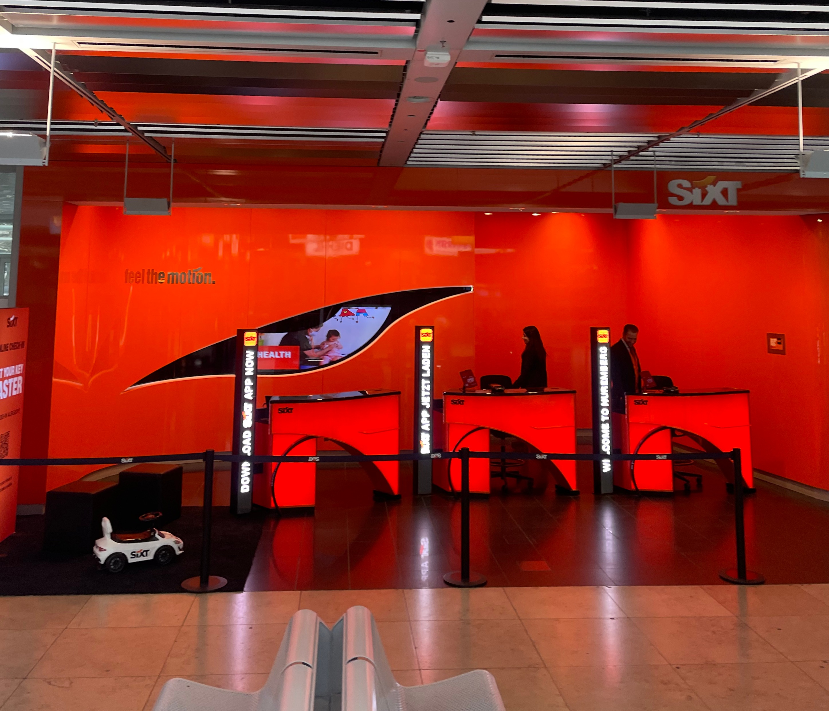 SIXT Autovermietung Nürnberg Flughafen, Flughafenstr./Mietwagenzentrum in Nürnberg