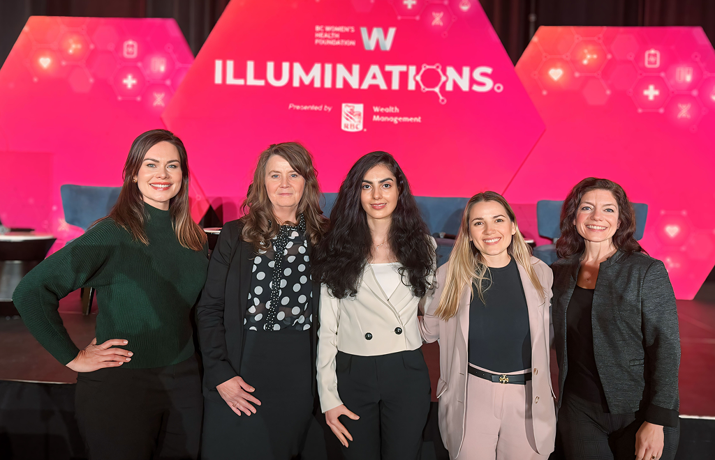 Members of the Edgington Wealth team at the BC Women's Health Foundation Illumination Luncheon.