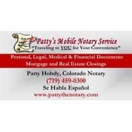 Patty's Mobile Notary Service Logo