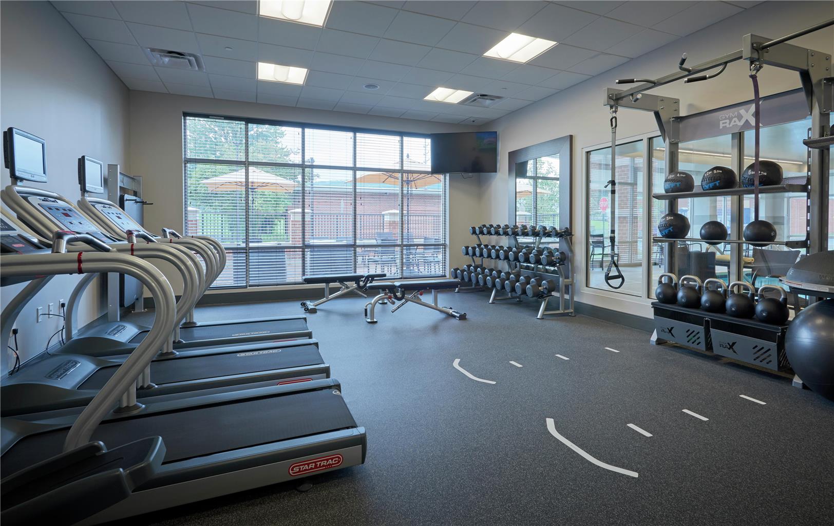 Health club  fitness center  gym