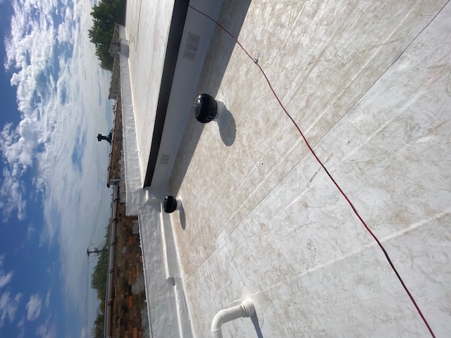 TPO Flat Roof installed!