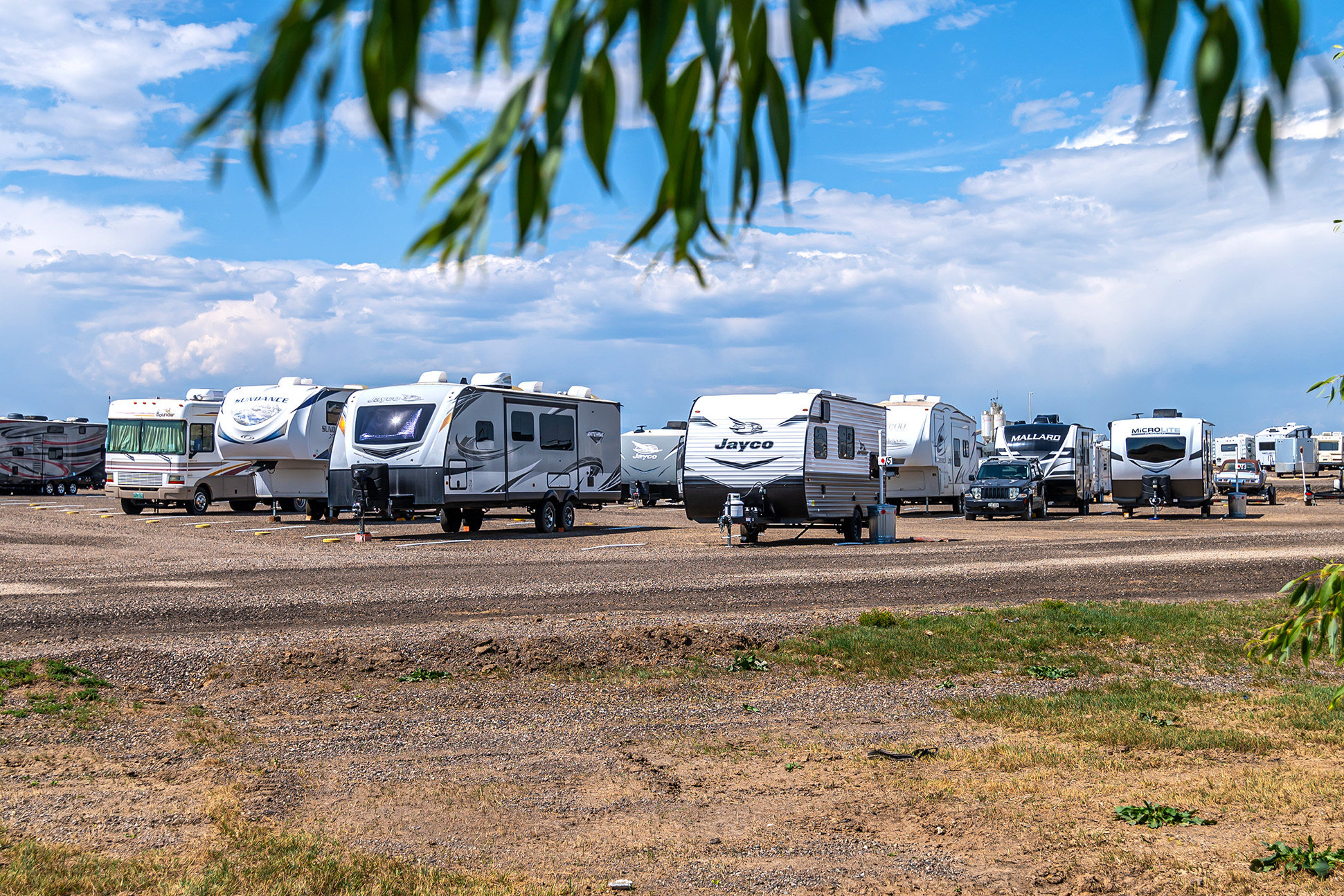 Vehicle storage facility off County Road 11