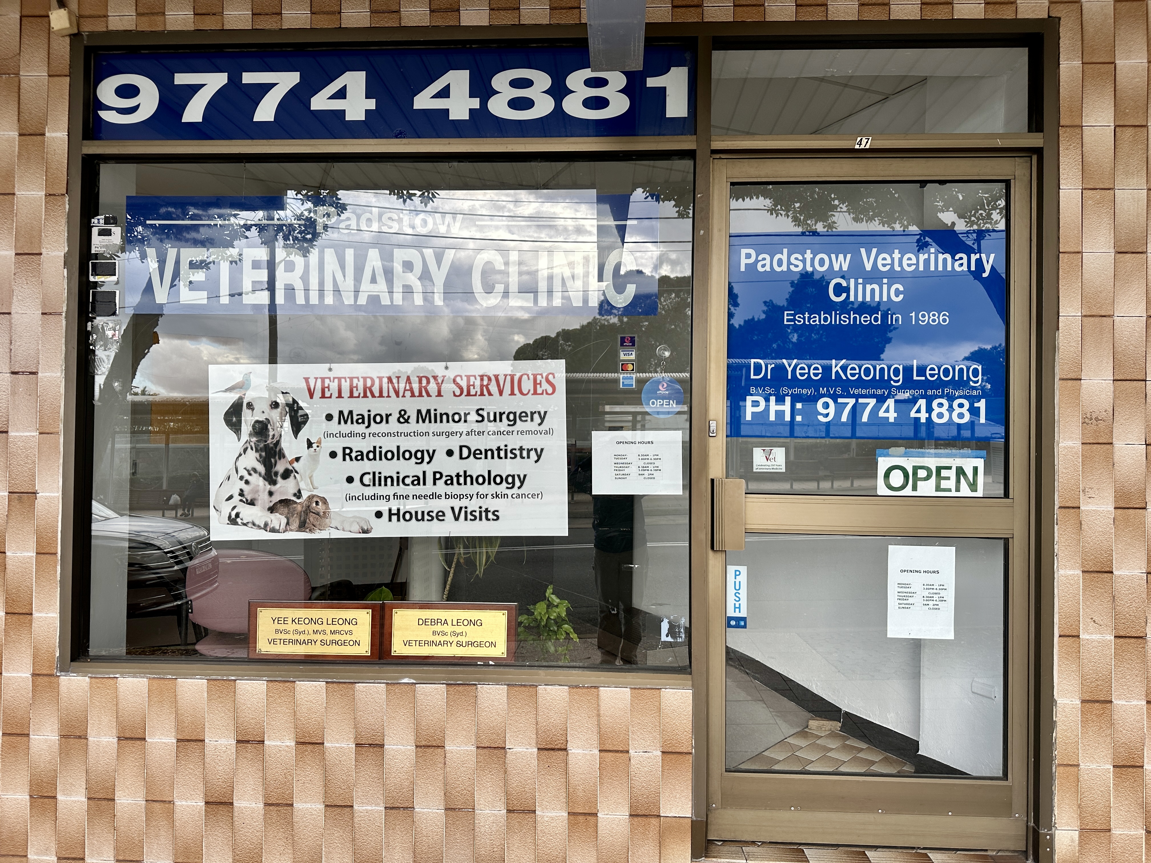Images Padstow Veterinary Clinic  Dr Yee Keong Leong