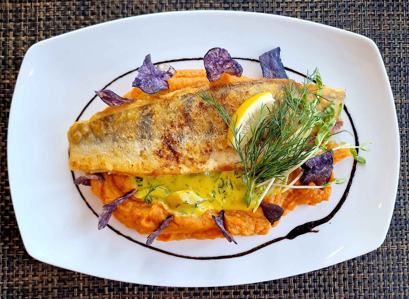 Gebratenes Zanderfilet