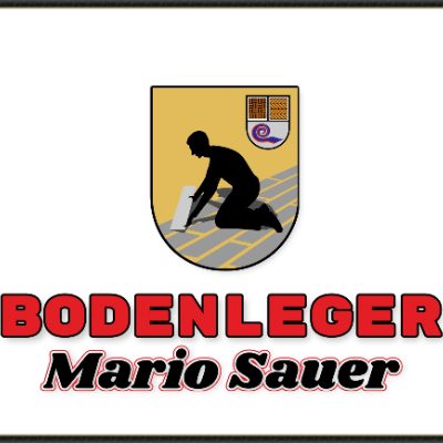 Bodenleger Mario Sauer in Ralbitz Rosenthal - Logo