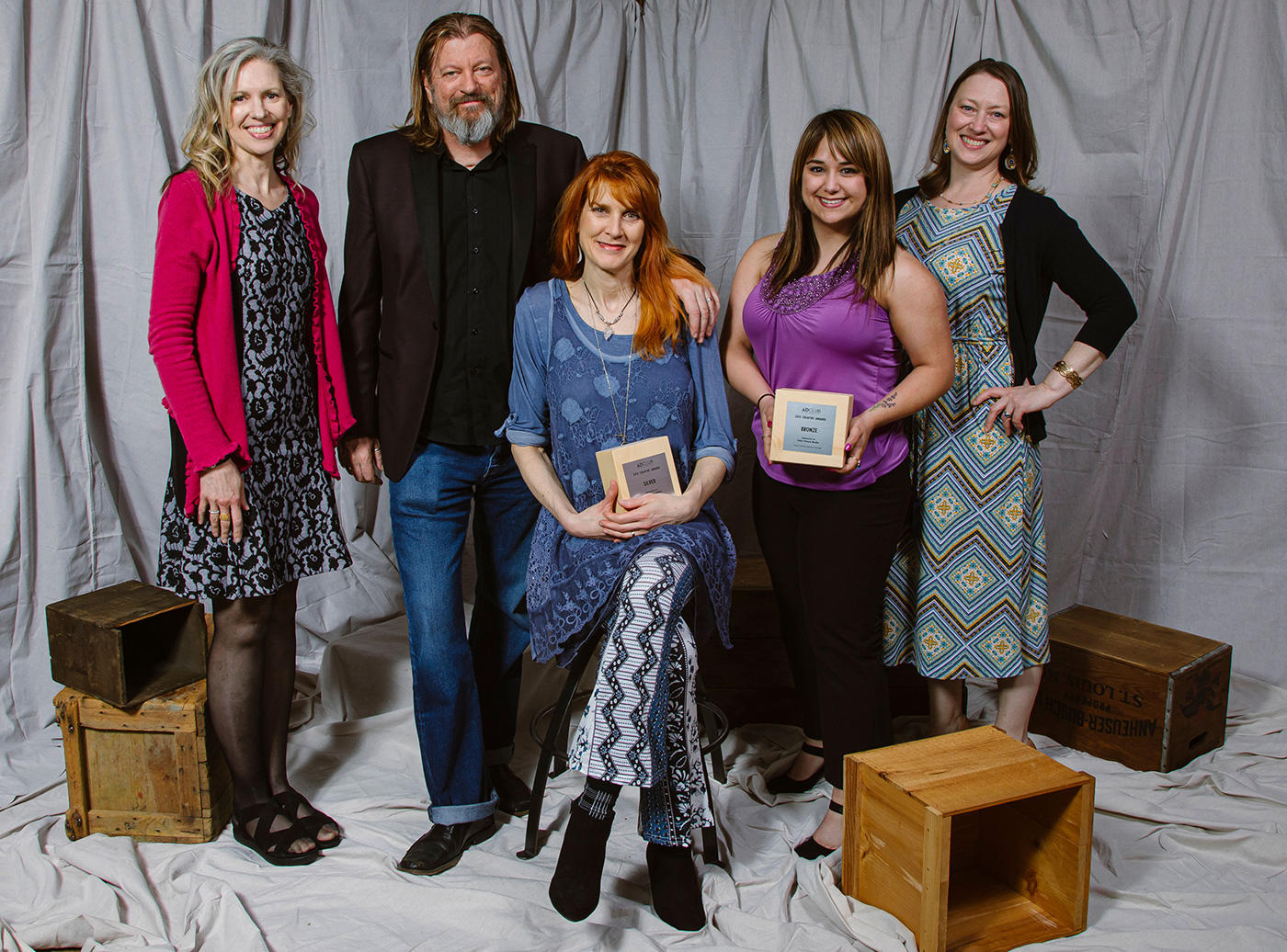 Team Cider House at the 2019 AdClub of Western MA awards ceremony