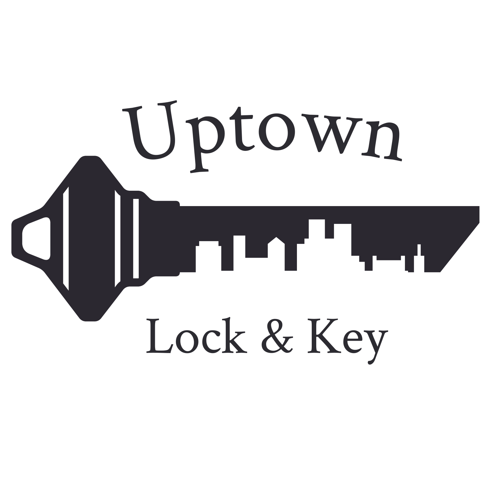 Uptown Lock & Key Logo
