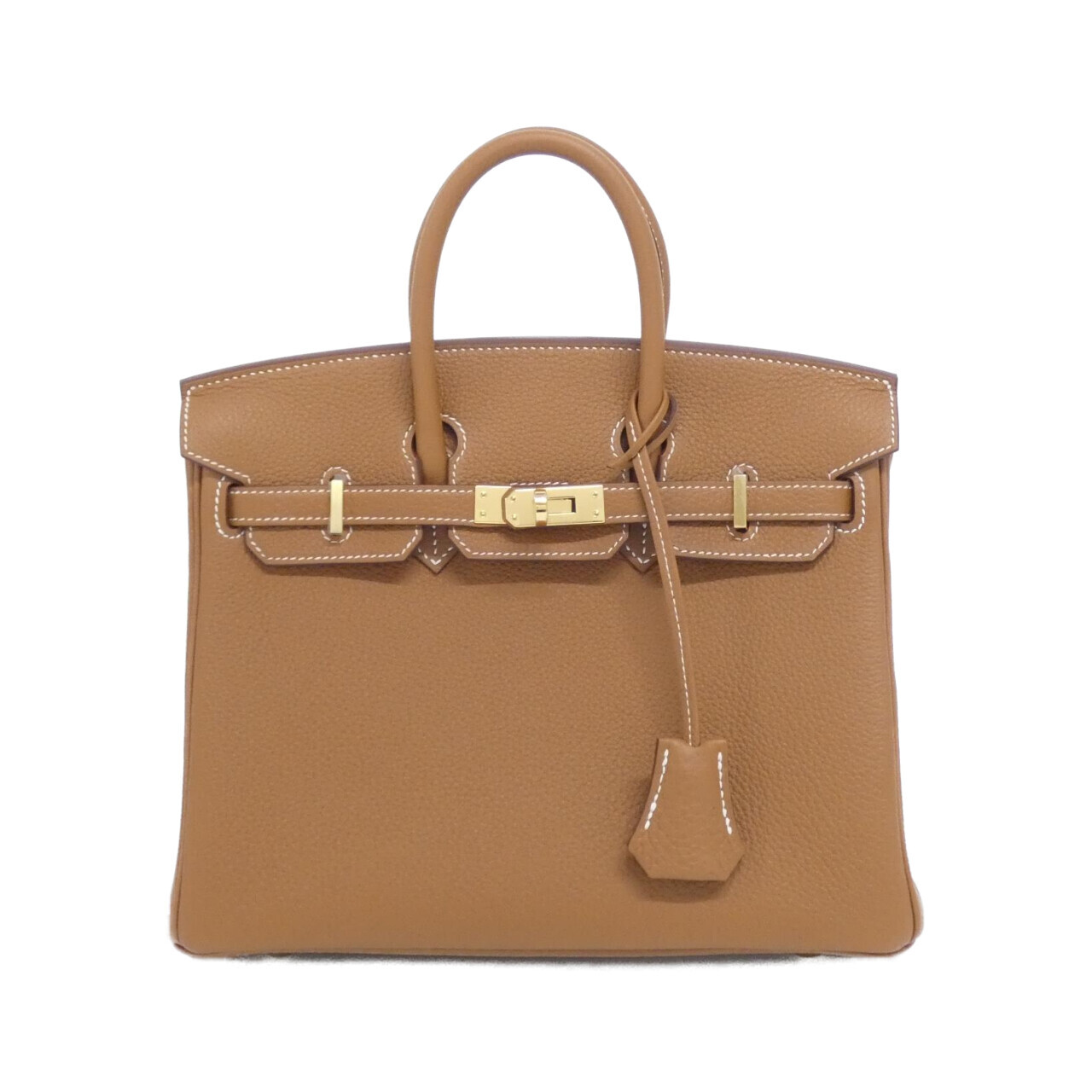 エルメス バーキン 25cm 041344CC トゴ ゴールド ゴールド金具 K刻印