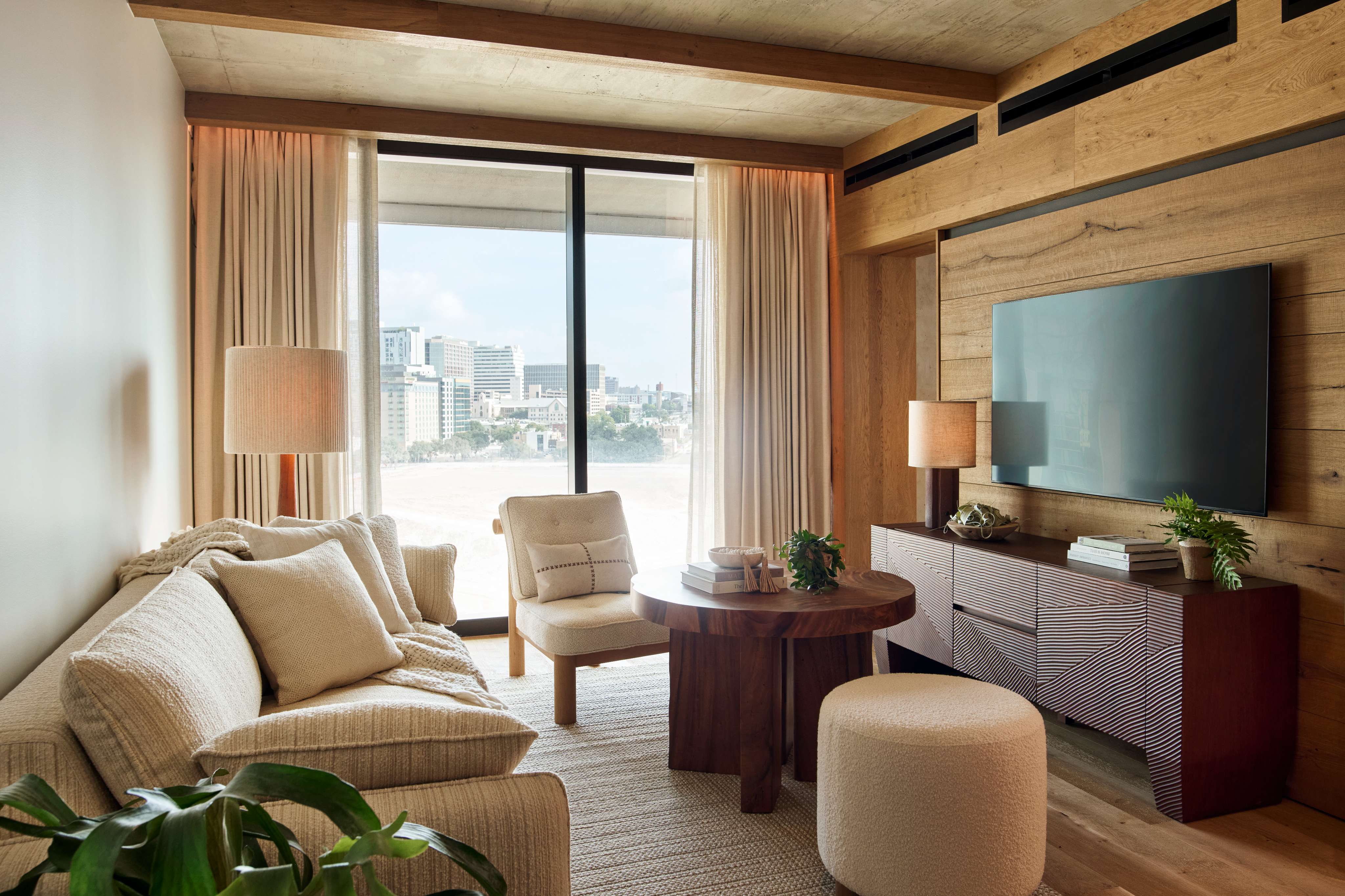 City One Bed Suite Living Room 