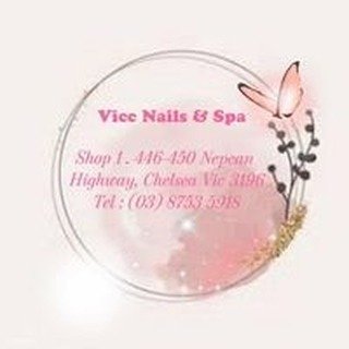 Vicc Nails & Spa Logo