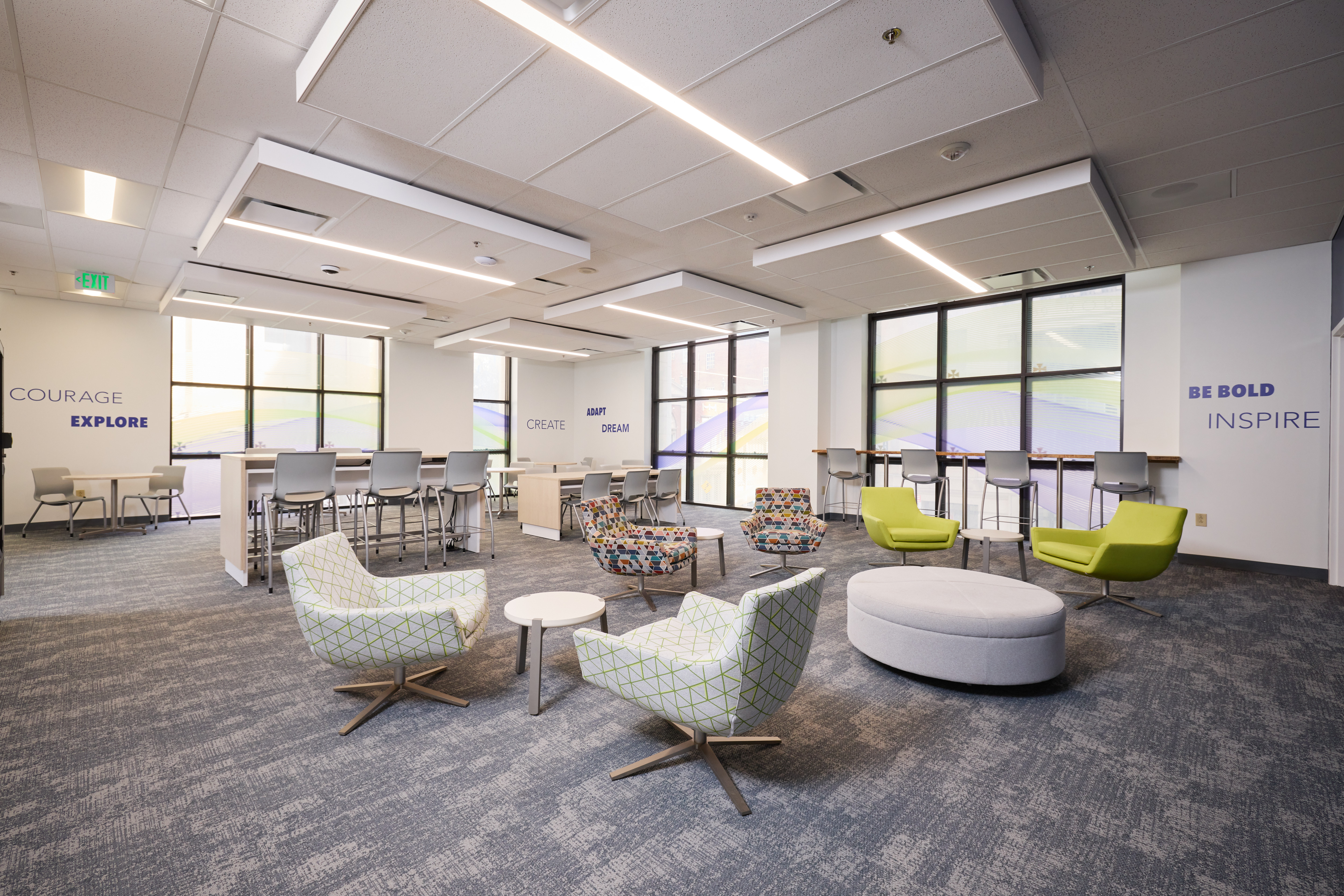 Photo of Excel Center Student Lounge