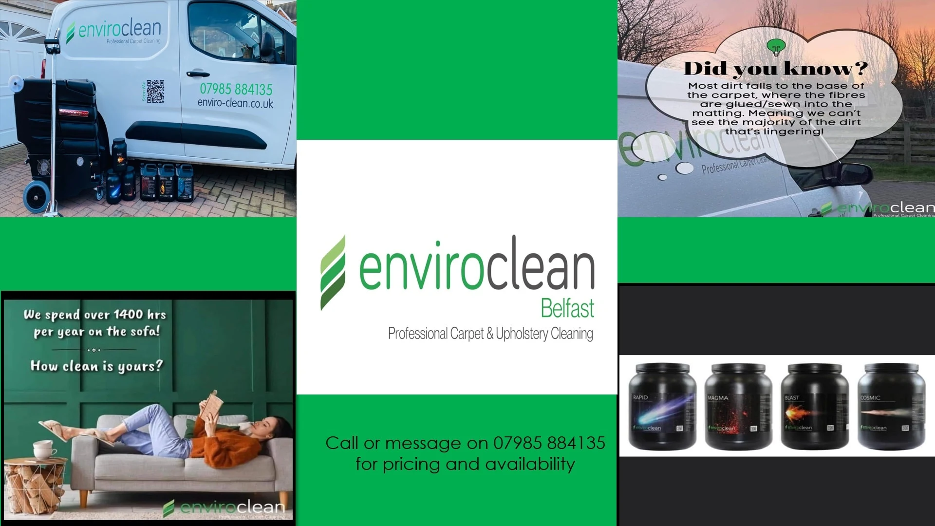 Enviro Clean Belfast Ballymena 07985 884135