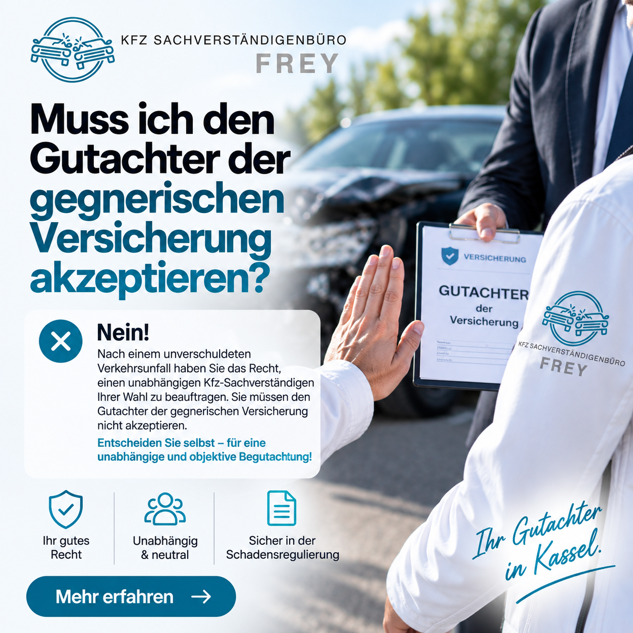 Sachverständigenbüro Frey  KFZ-Gutachter Kassel in Kassel