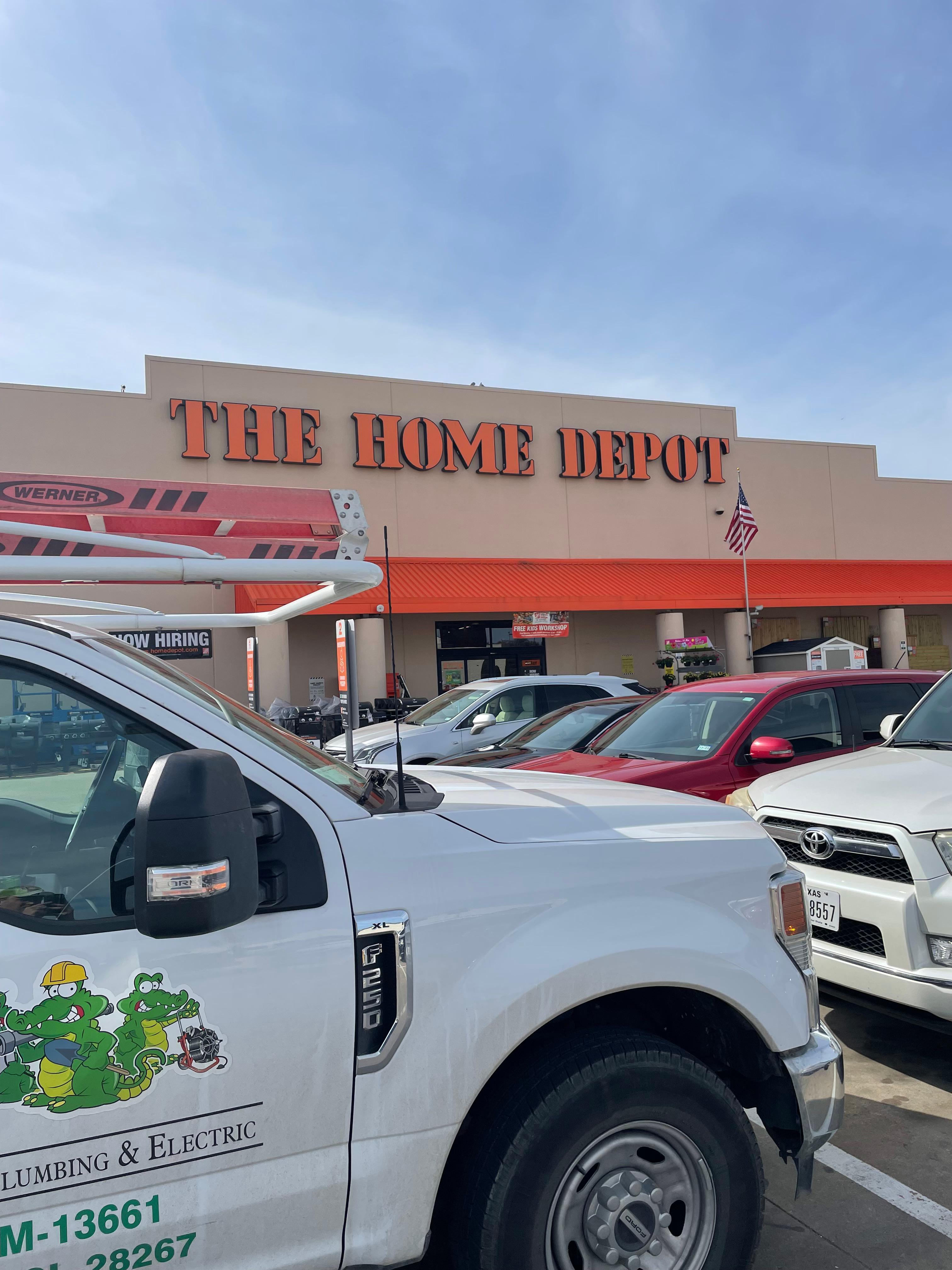 One of the Tioga trucks at The Home Depot near Euless Texas.