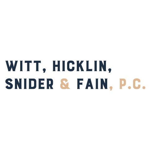 Witt Hicklin, Snider & Fain, P.C. Logo
