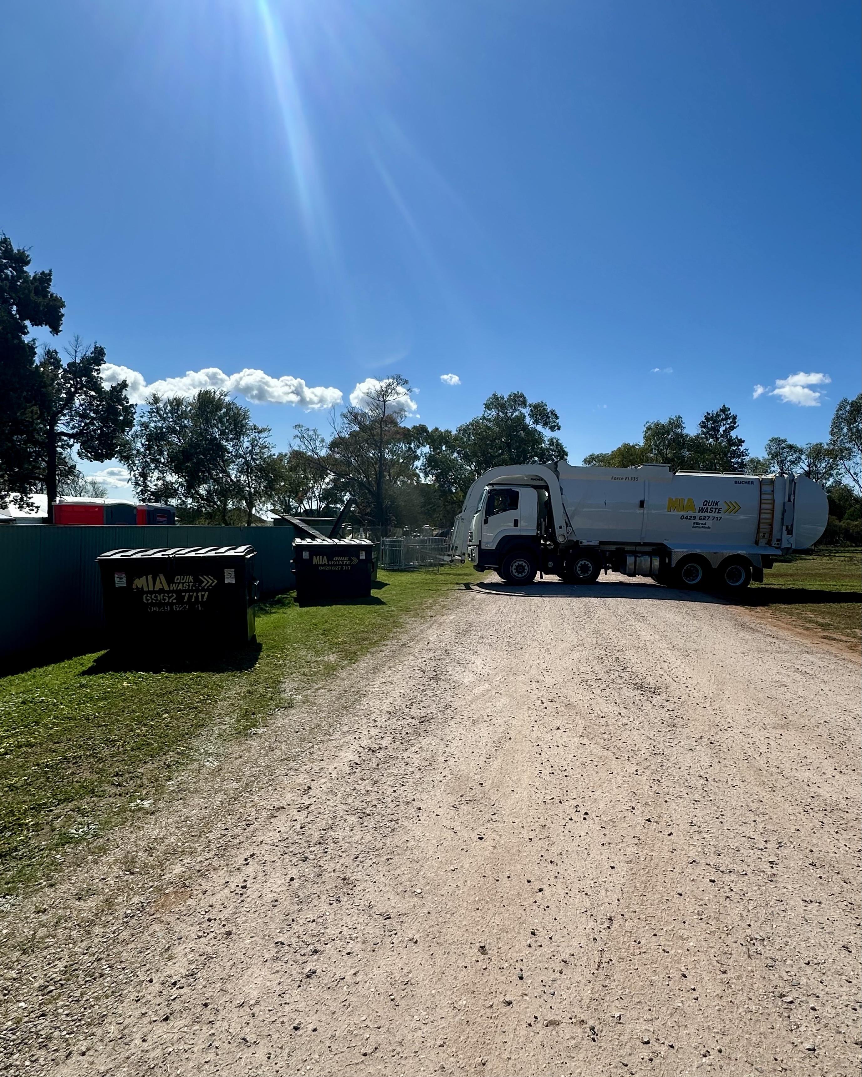 Images MIA Quikskips and MIA Quik Waste