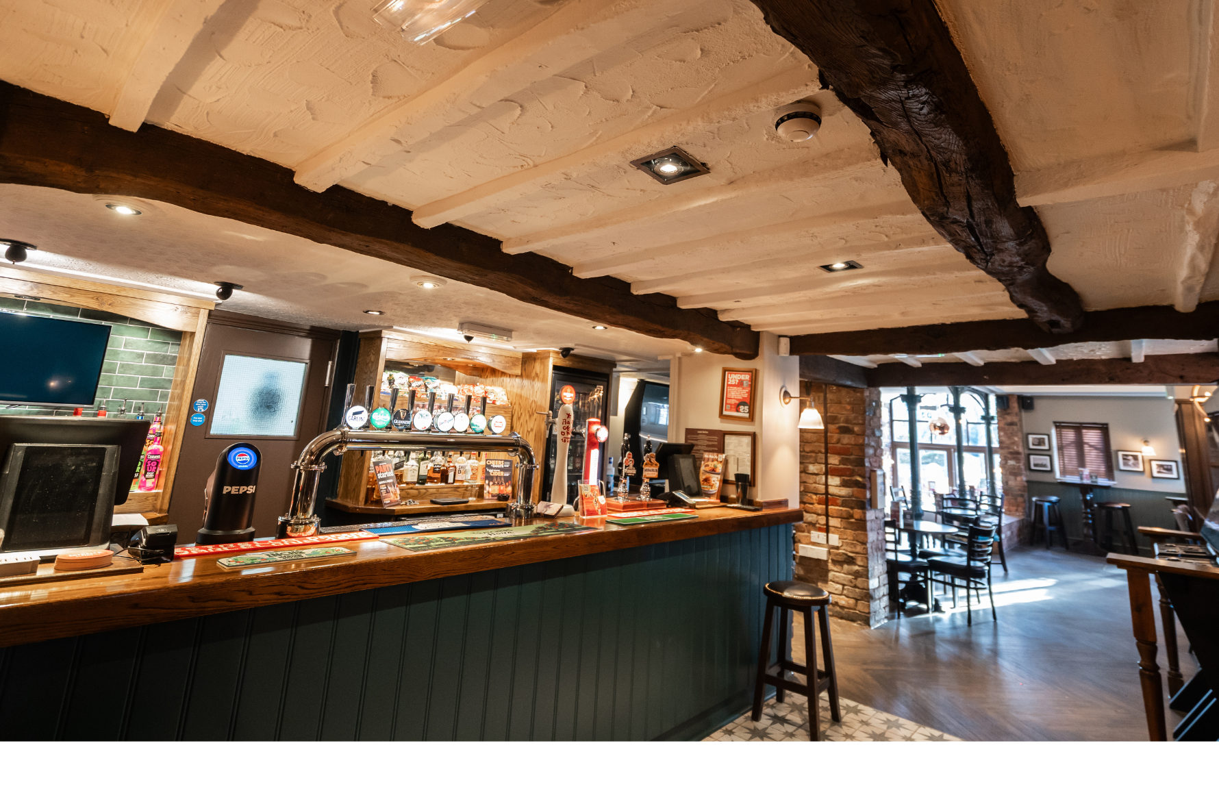 The Greyhound Bar Area