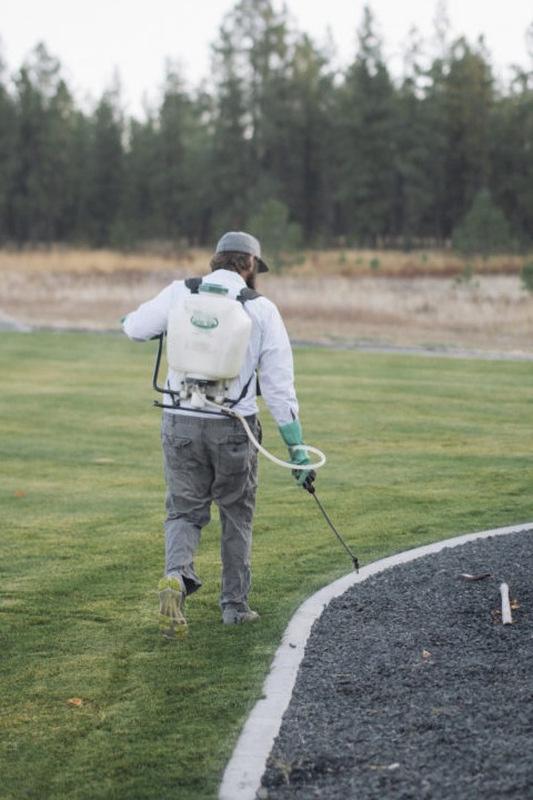 Greenscape Landscaping offers fertilizing spraying services