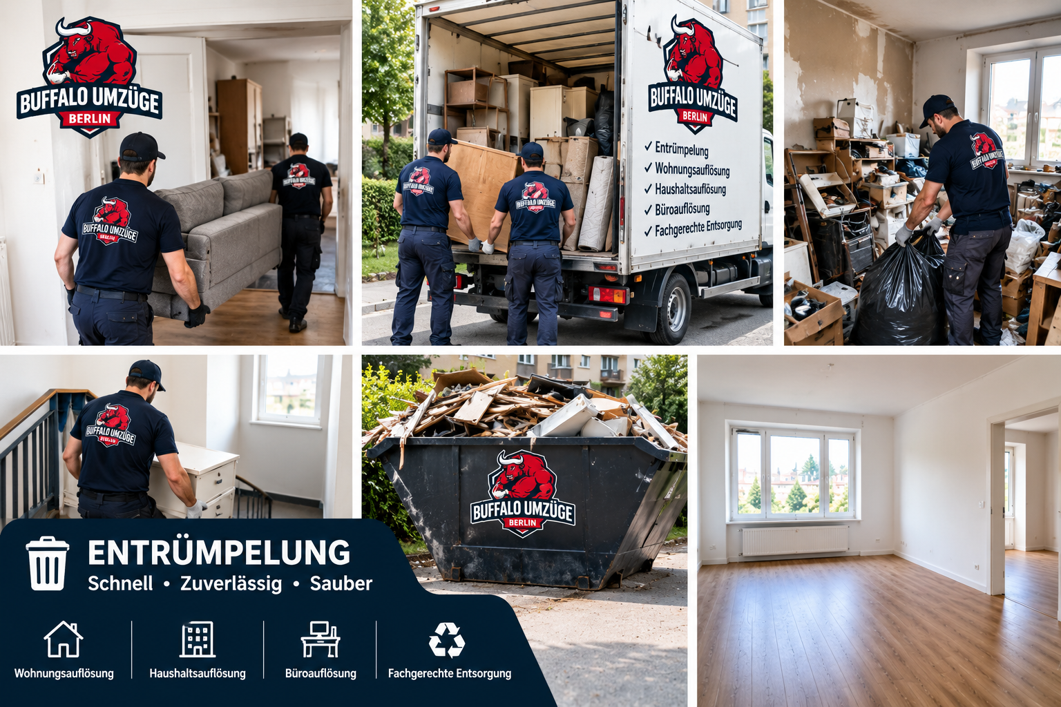 Umzugsfirma Berlin I Buffalo Service in Berlin