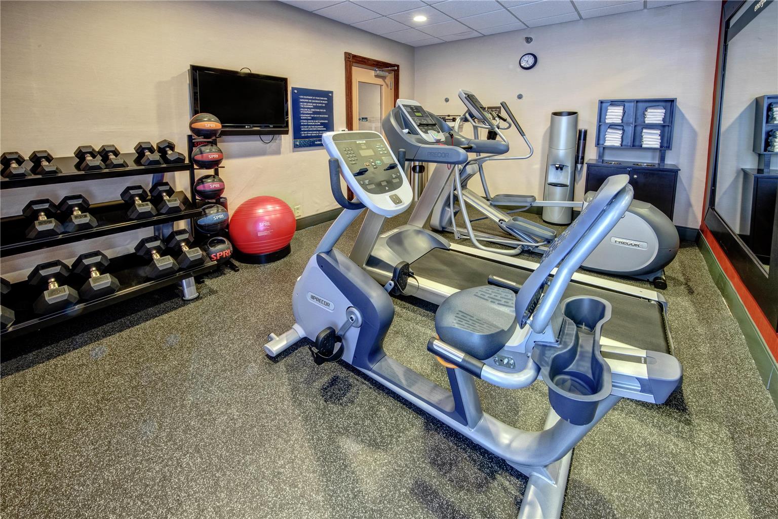 Health club  fitness center  gym