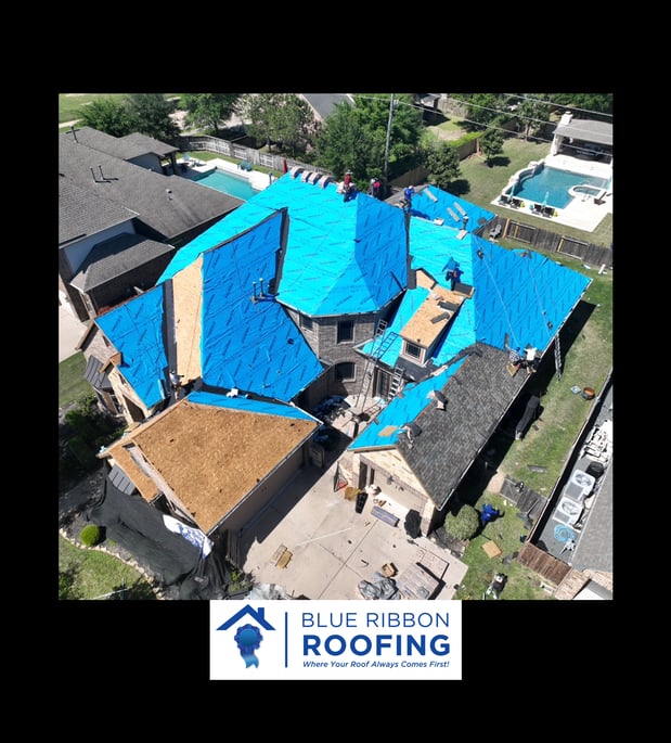 Images Blue Ribbon Roofing LLC - Jersey Village Roof Replacement