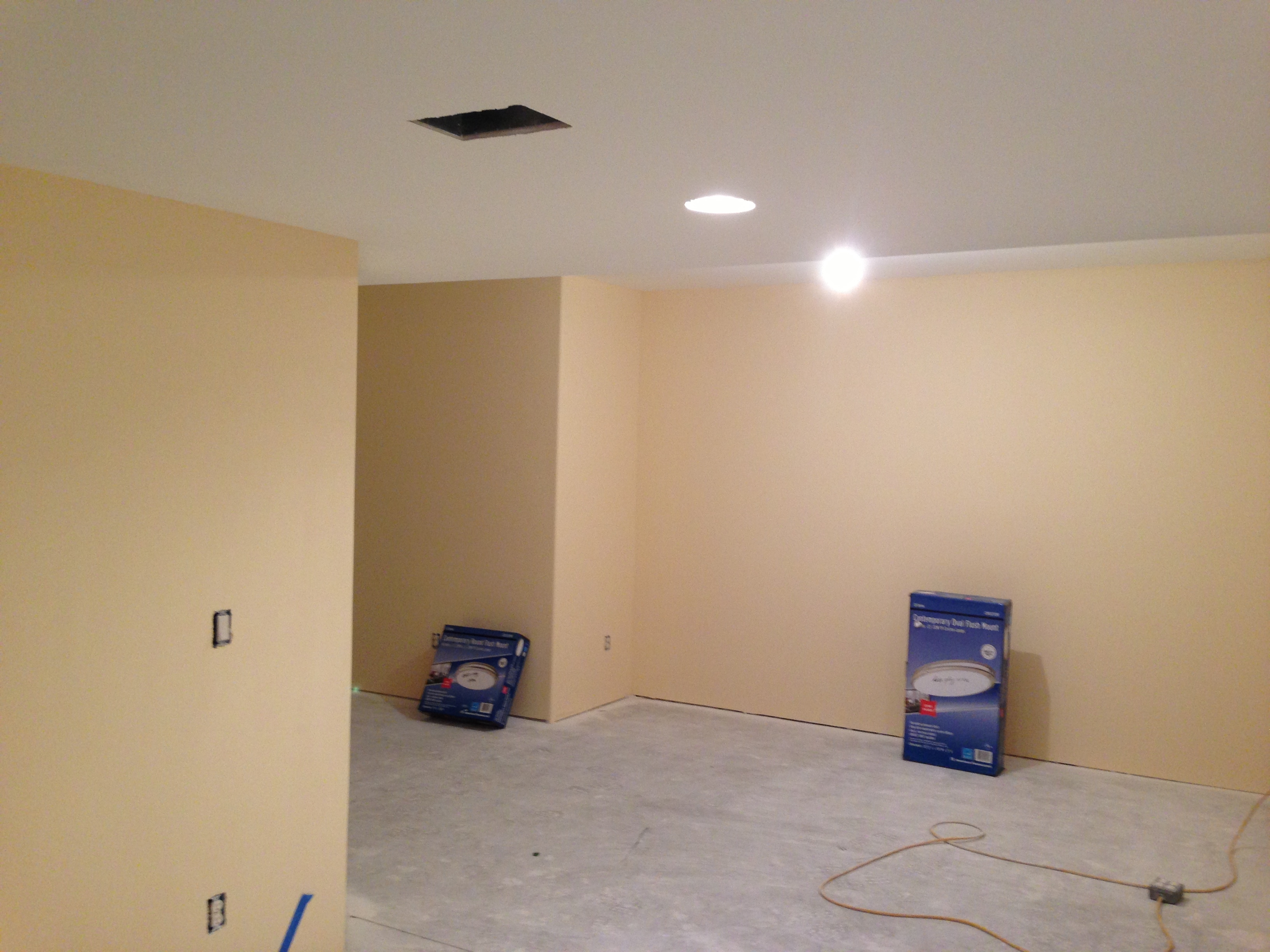 Interior painting and drywall