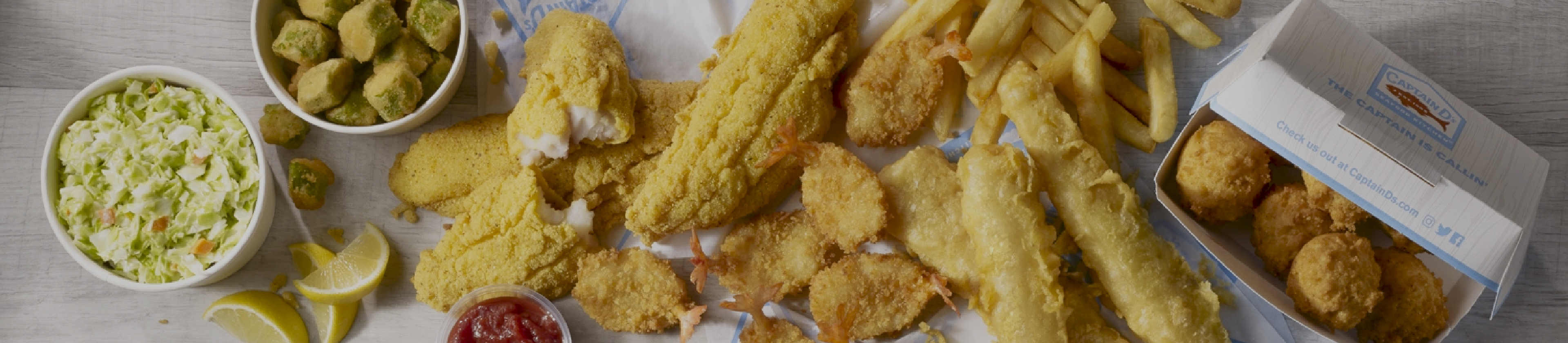 Captain D's Fish & Chips Hero Image