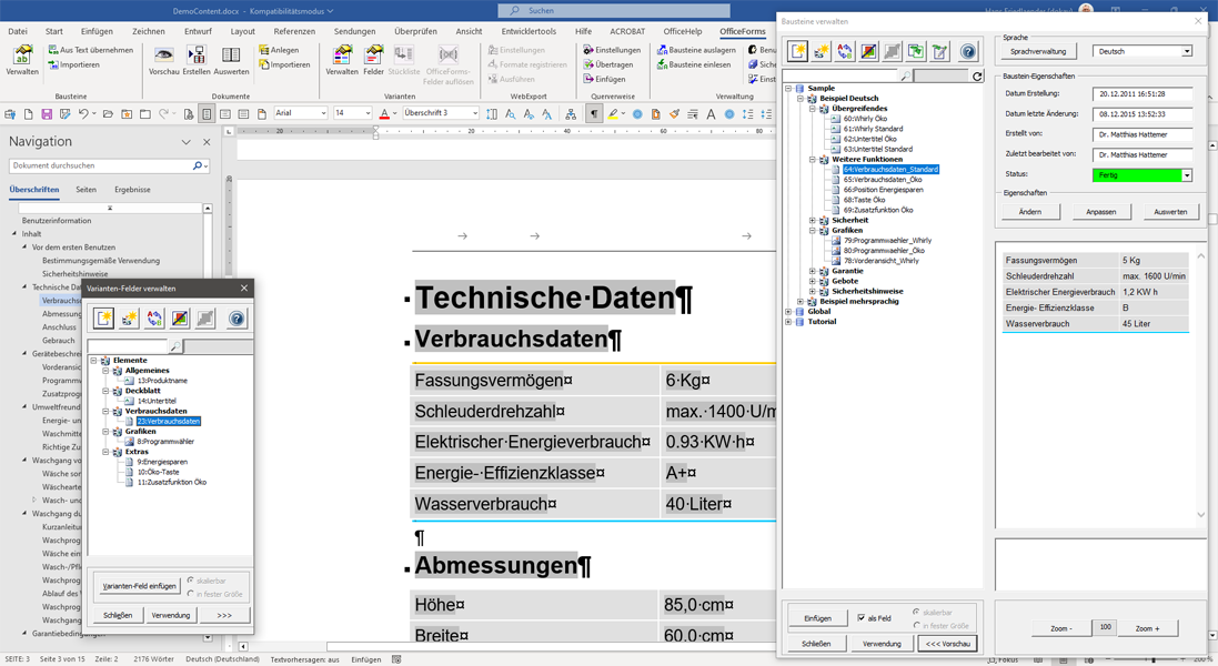 Bilder dokay GmbH - Software-Produkte und individuelle Tools rund um Microsoft Word