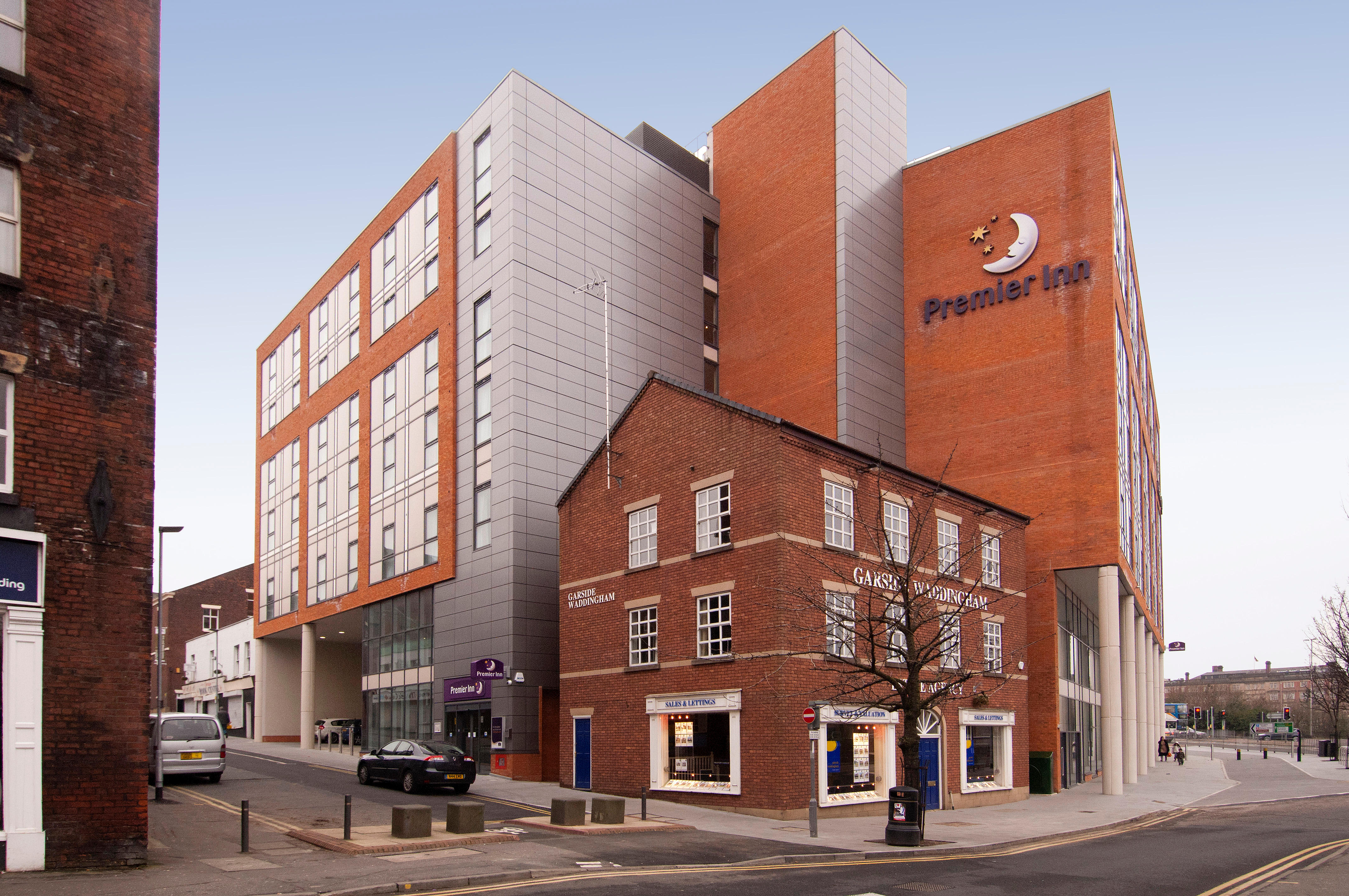 Premier Inn Preston Central hotel exterior Premier Inn Preston Central hotel Preston 03333 218335