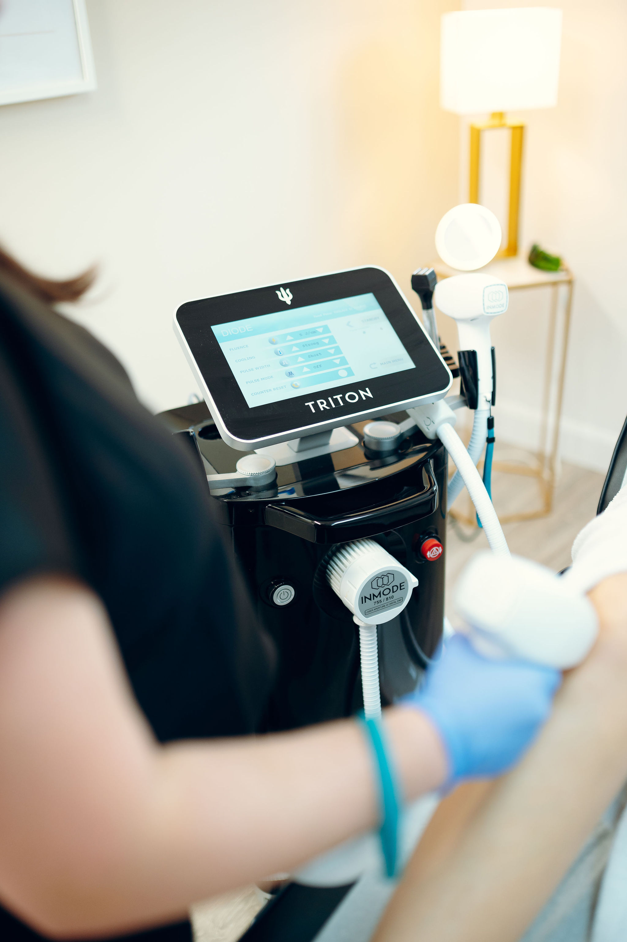 Images Innovaderm esthétique - Épilation Laser Triton