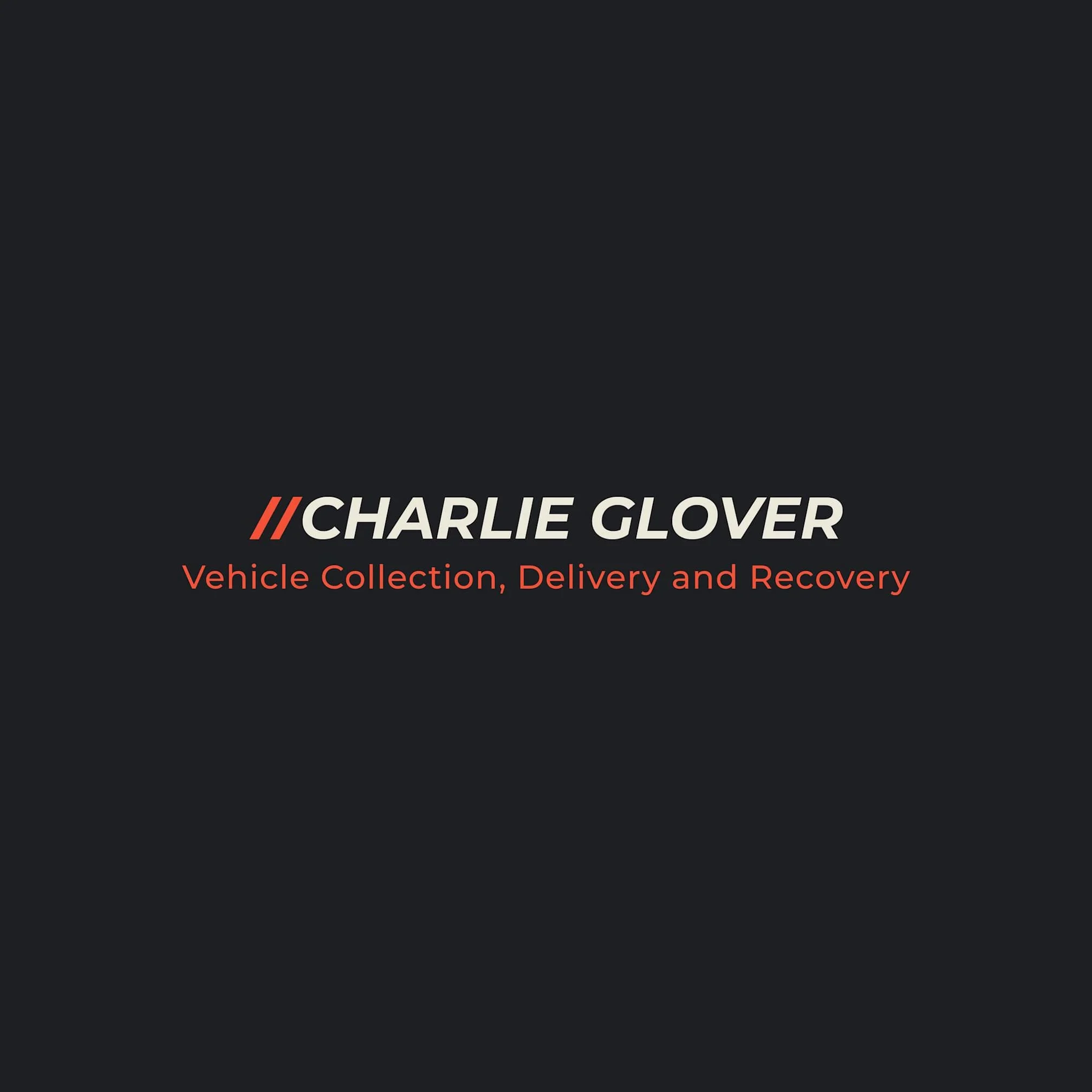 Charlie Glover Transport Services Logo