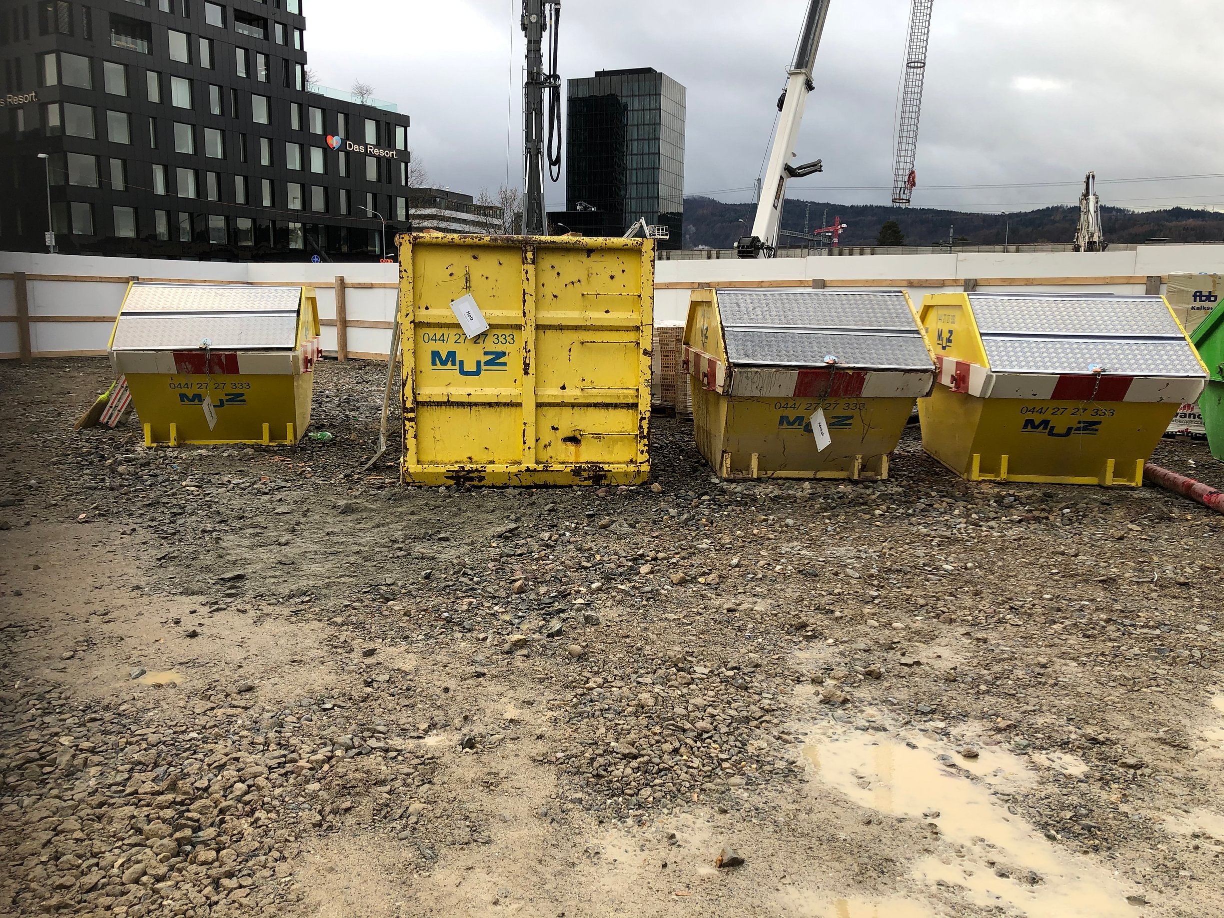 Muldenzentrale AG, Affolternstrasse 177 in Zürich