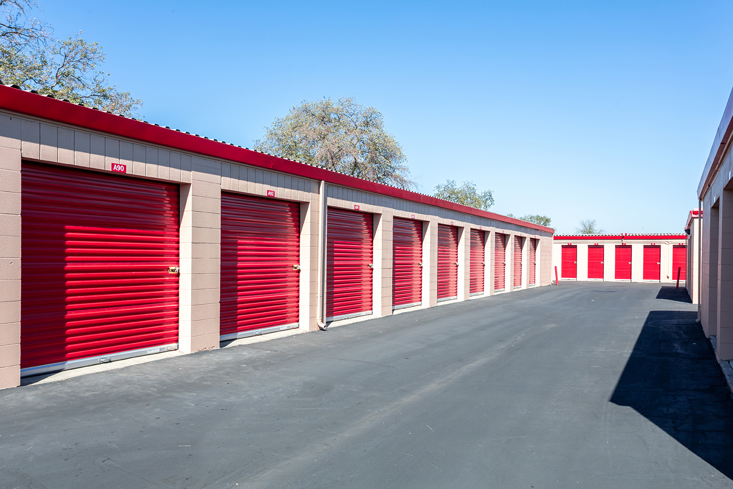 Drive-up Storage in Roseville, CA.