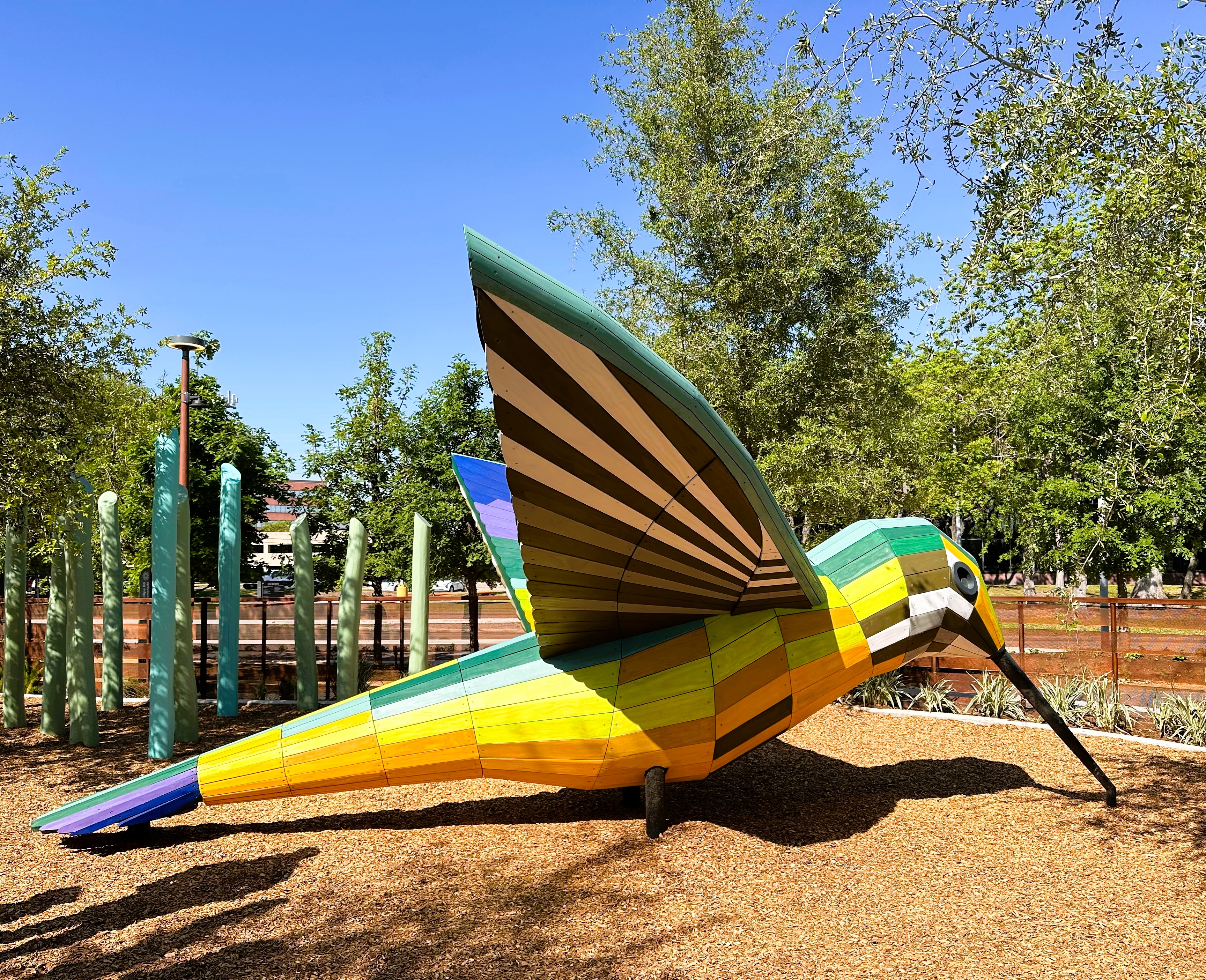 Camden Park  Hummingbird climbing feature- photo by Brooke K.