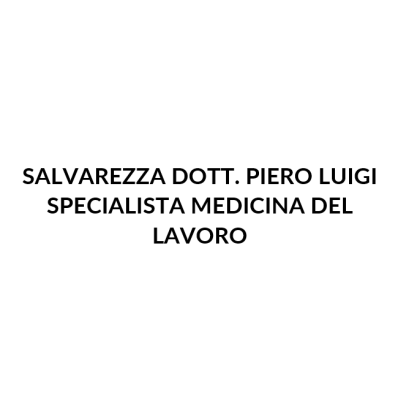 Salvarezza Dott. Piero Luigi Medico Specialista Medicina del Lavoro Logo