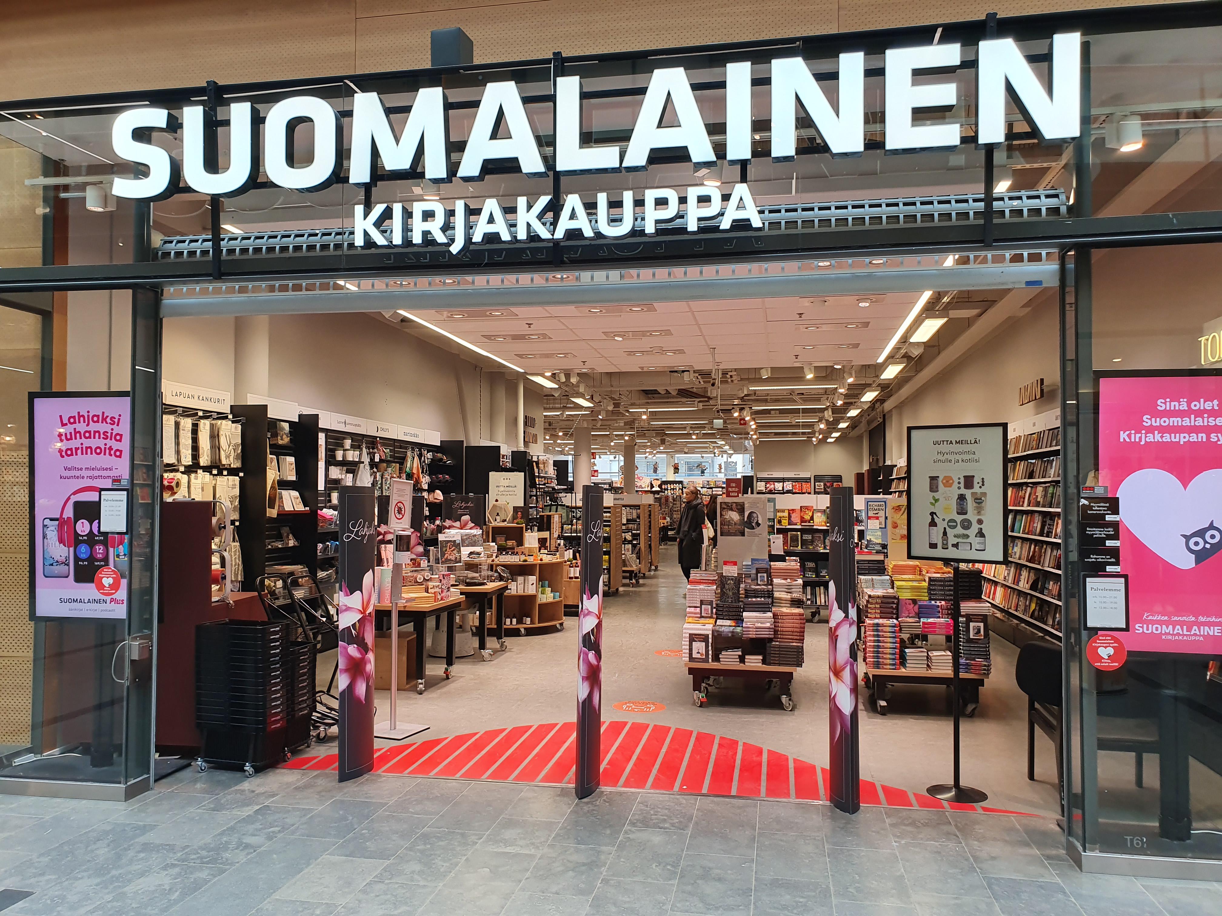 Top 49+ imagen suomalainen kirjakauppa iso omena