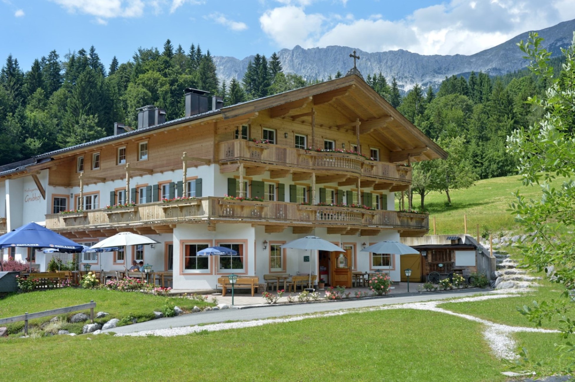 Almapparthotel Haflingertränke und Jägerhäusl, Lechen 2 in Ellmau