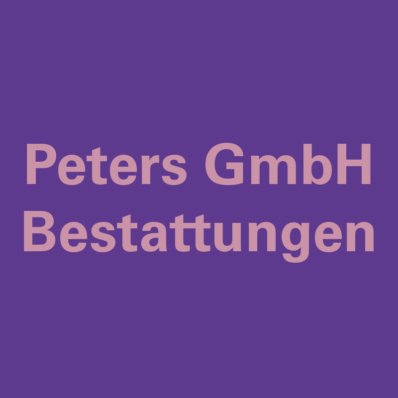 Kundenlogo Bestattungen Peters GmbH
